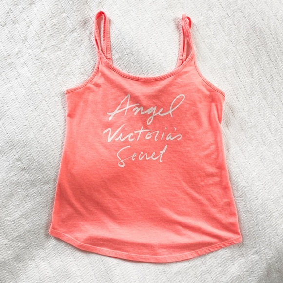Victoria’s Secret “Angel” Coral Pink Spaghetti Strap Tank – Size XS - Picture 8 of 8